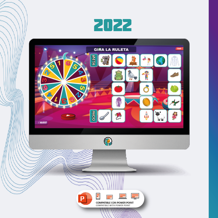 Ruleta fonológica (trisílabos) - Versión II - PPTX