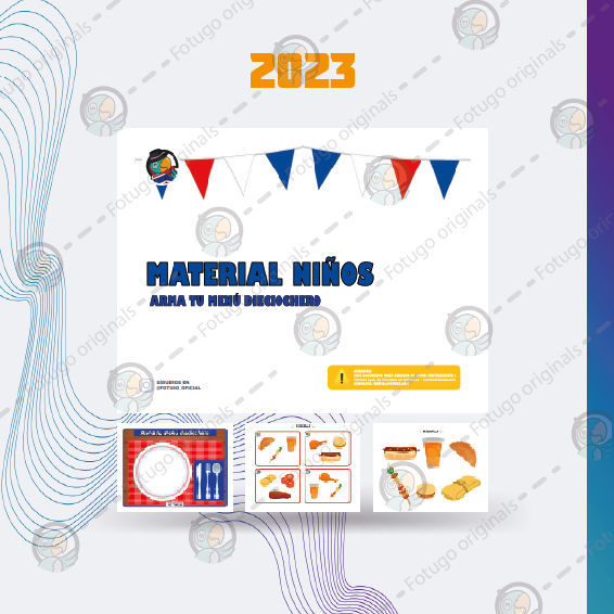 Promo fiestas patrias - 3 Cuadernillos + 6 PDF imprimibles 🇨🇱