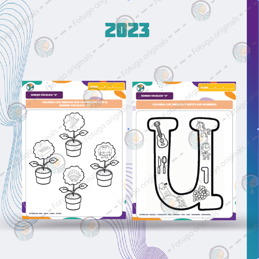 Cuadernillo vocales - TOMO II - PDF