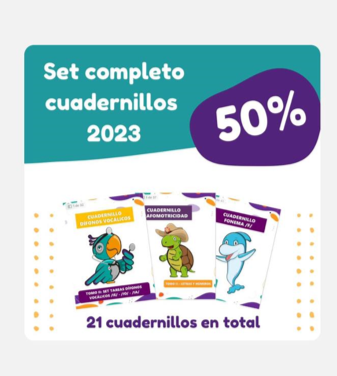 Set completo cuadernillos 2023 (21 cuadernillos)