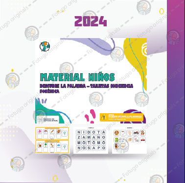 Descubre la palabra - Conciencia fonémica - PDF