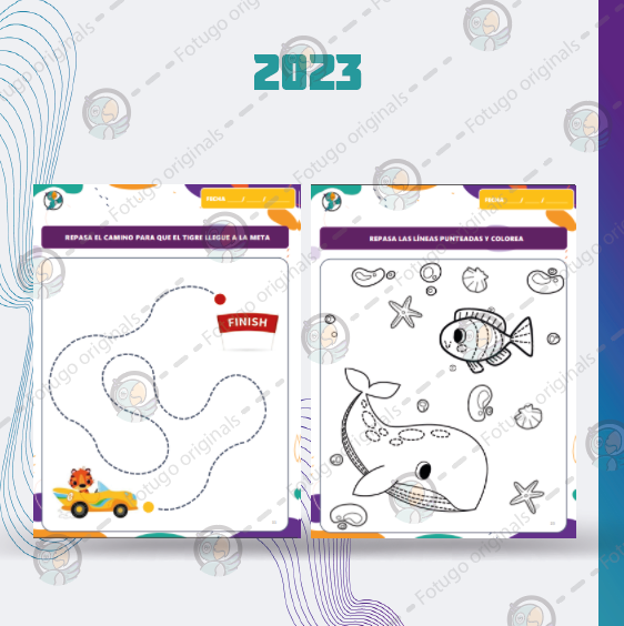 Cuadernillo grafomotricidad - TOMO I - PDF
