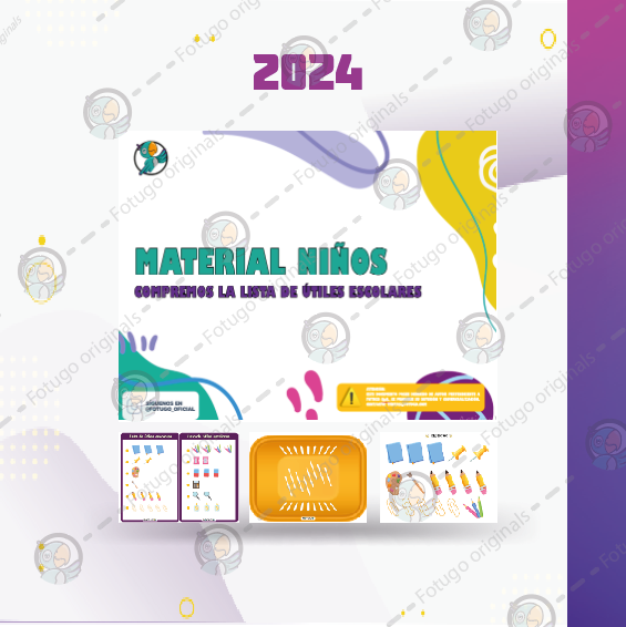 Compremos la lista de útiles escolares - PDF