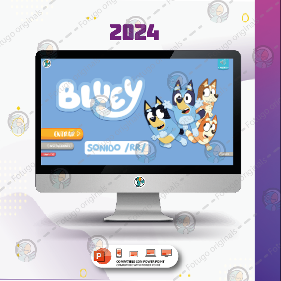 Bluey y el sonido /rr/ - PPTX/PPSX