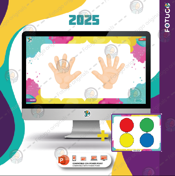 Atención a los colores - PPTX/PPSX + PDF