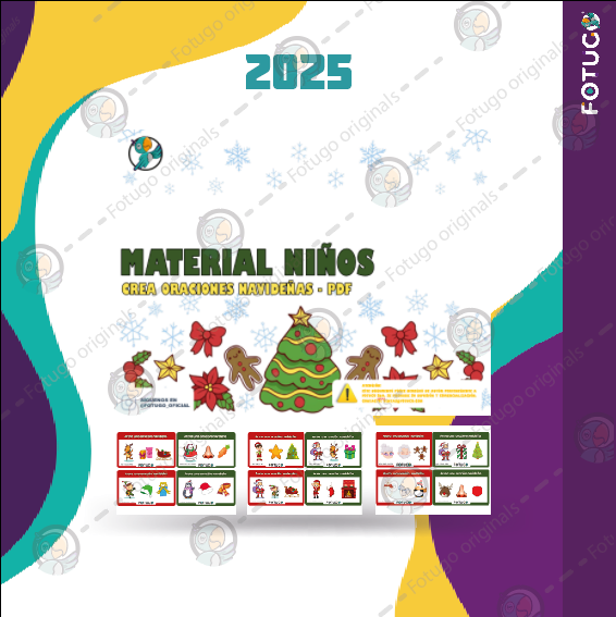 Crea oraciones navideñas - PDF