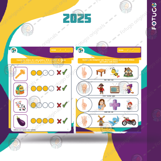Cuadernillo segmentación y conteo silábico - TOMO II - PDF