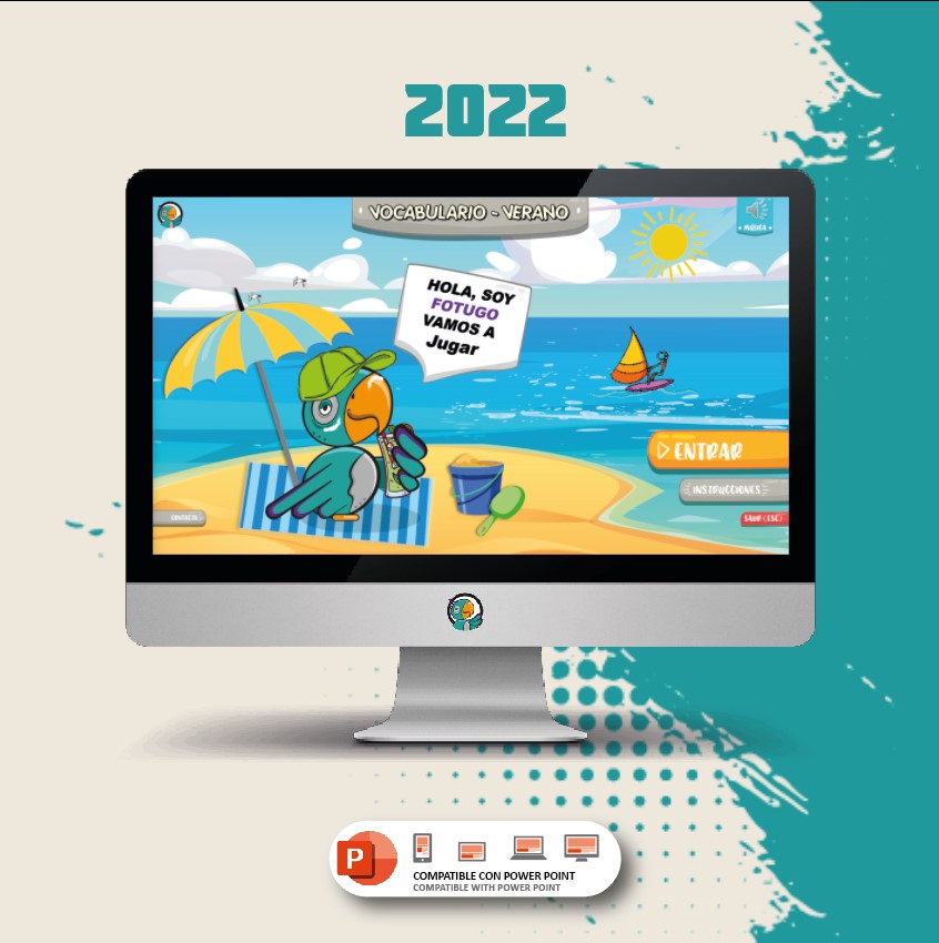 Vocabulario - Verano - PPTX