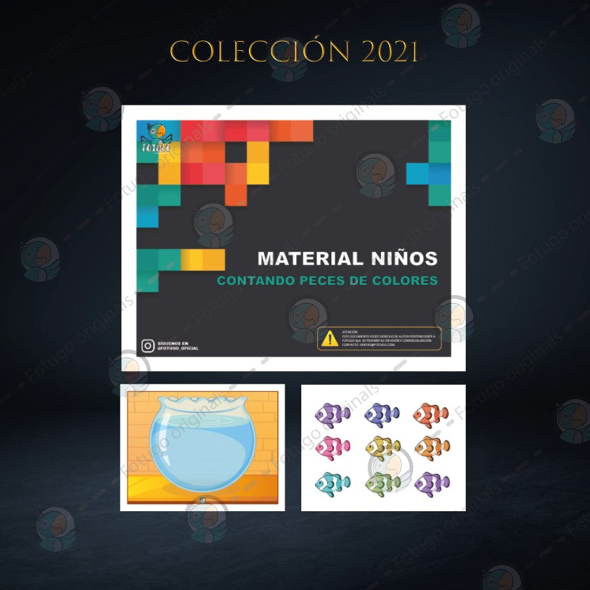 Contando peces de colores - PDF