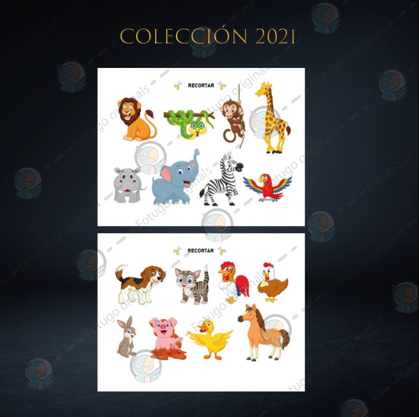 Animales domésticos y salvajes - PDF