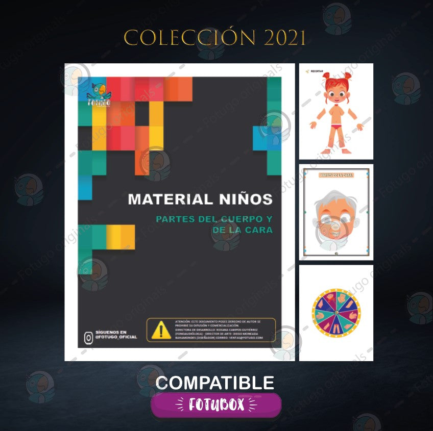 Partes del cuerpo y de la cara - PDF