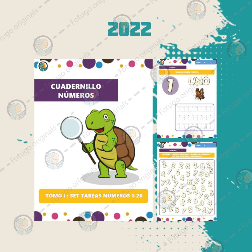 Cuadernillo números 1 al 20 - PDF