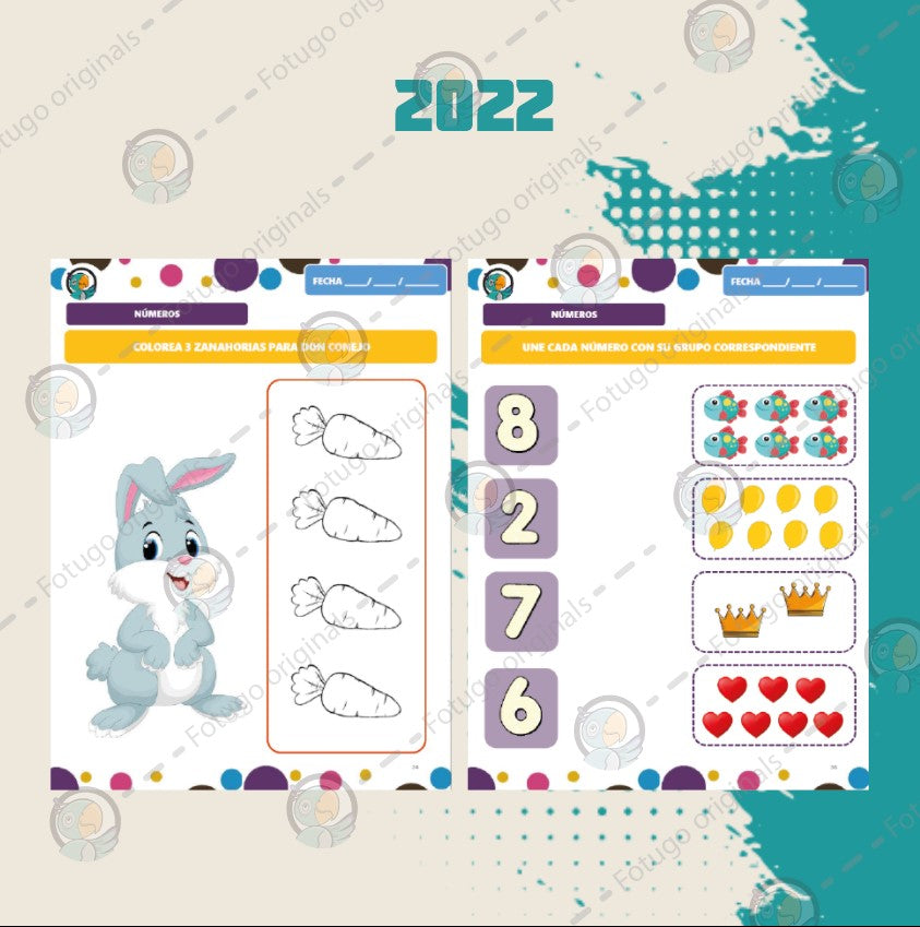 Cuadernillo números 1 al 20 - PDF