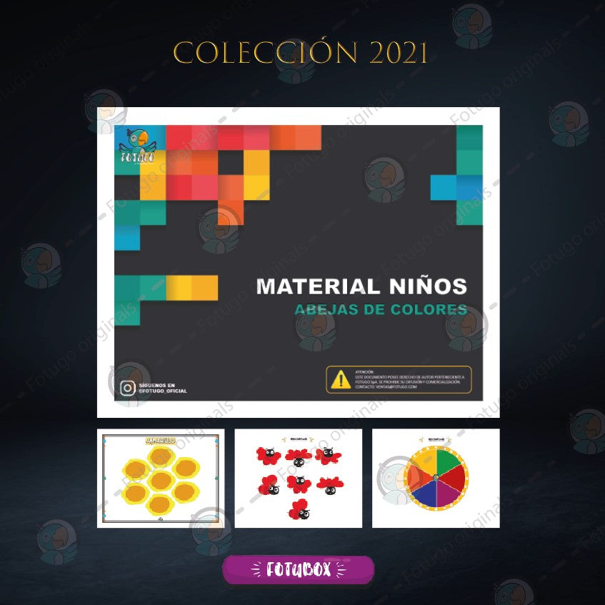 Abejas de colores - PDF