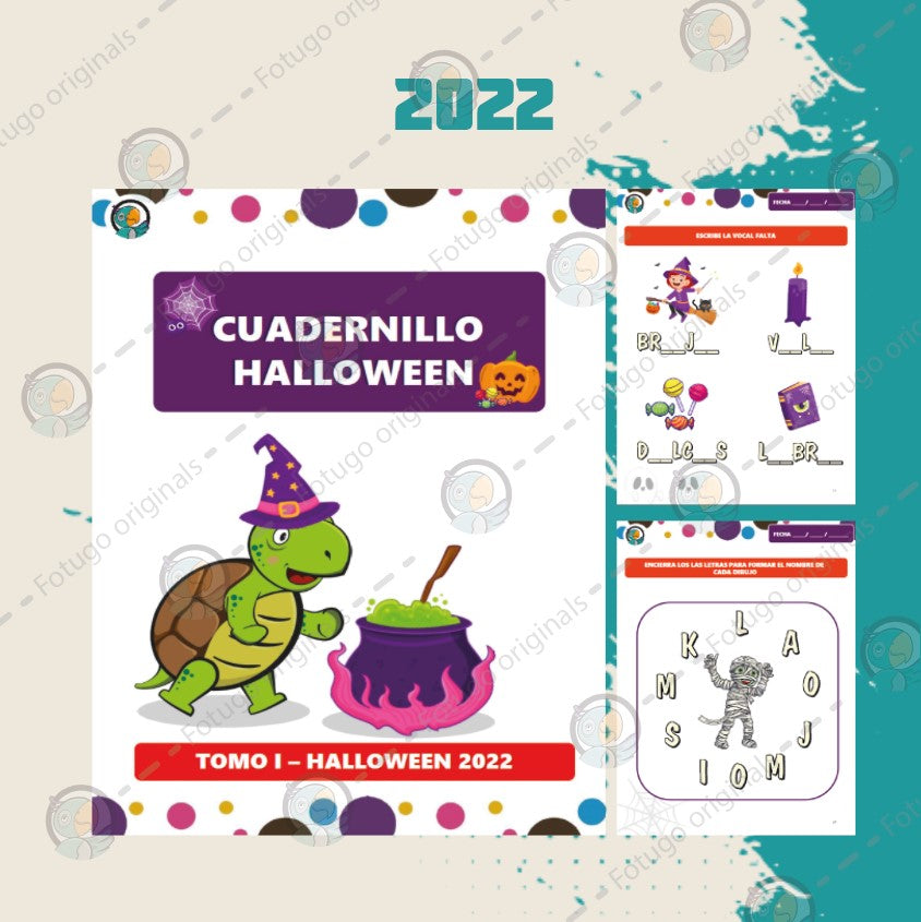 Cuadernillo Halloween - TOMO I