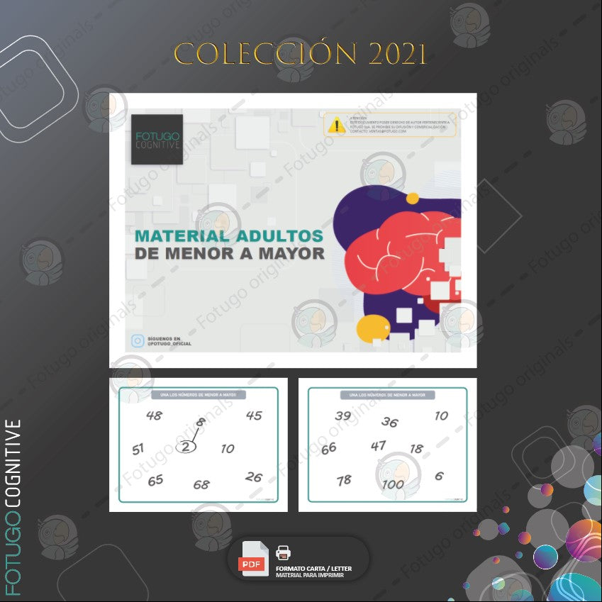 3021- De menor a mayor - PDF