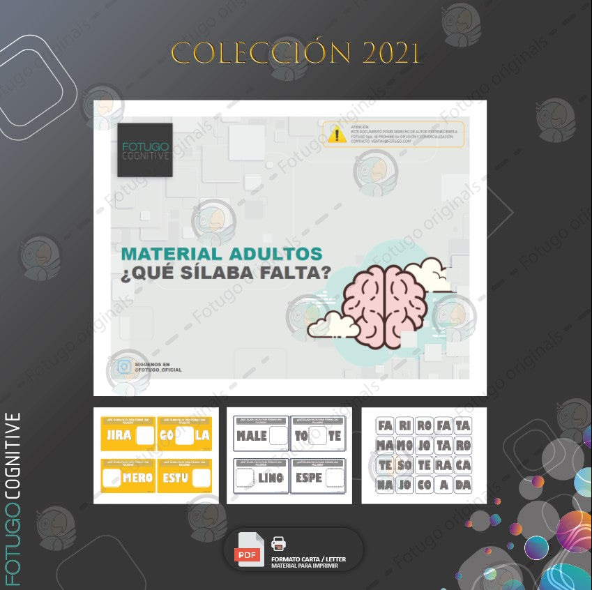 3121- ¿Qué sílaba falta? - PDF