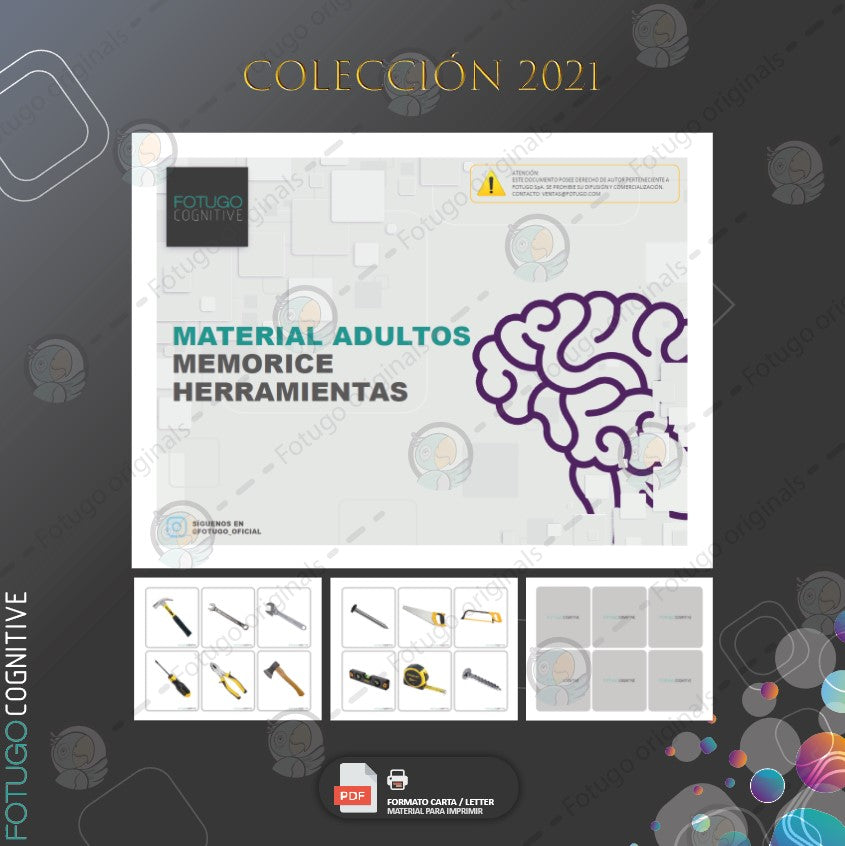3821- Memorice herramientas - PDF
