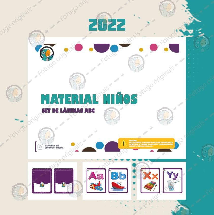 Set de láminas ABC - PDF