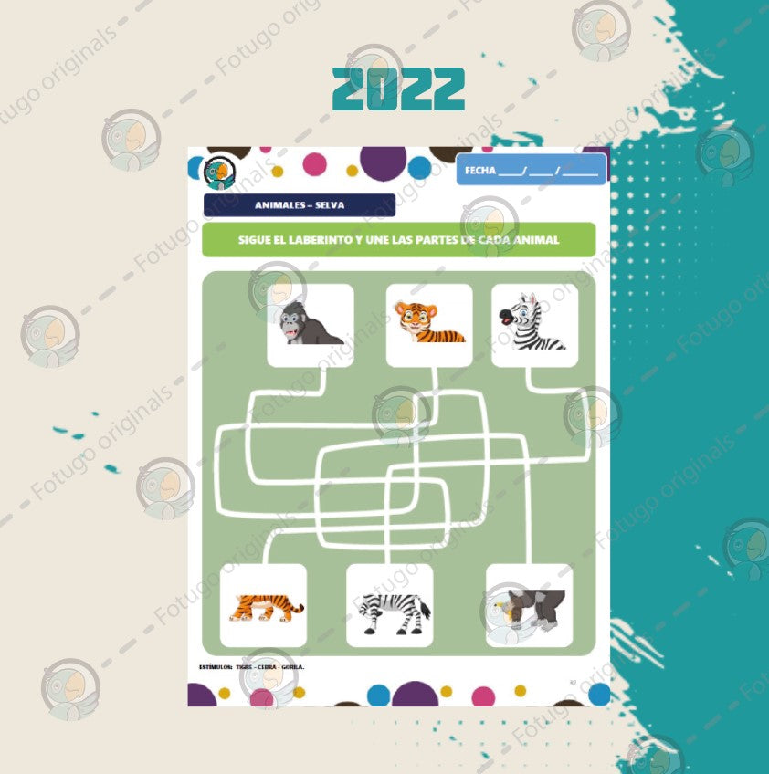 Cuadernillo nivel semántico (TOMO I - Partes del cuerpo - prendas de vestir - familia - animales)) - PDF