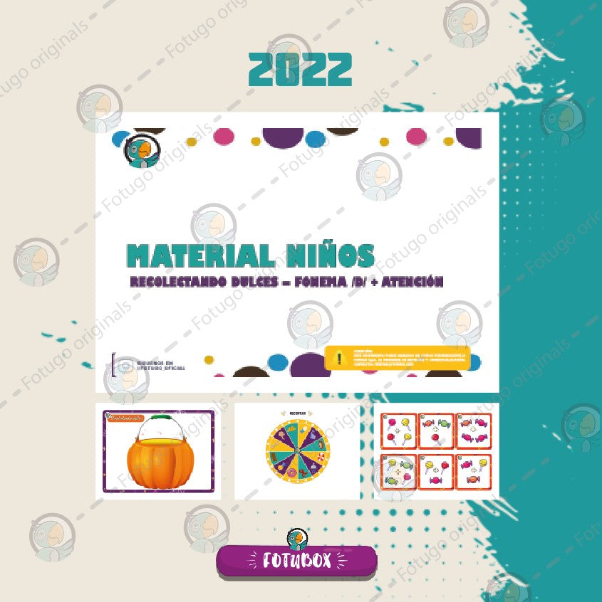 Recolectando dulces - Fonema /D/ + Atención - PDF