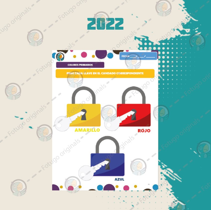 Cuadernillo colores - TOMO I - Primarios y secundarios - PDF