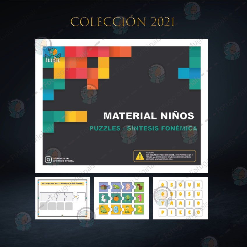 Puzzles - Síntesis fonémica - PDF