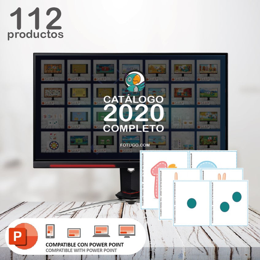 Catálogo 2020 completo 60% off aplicado.