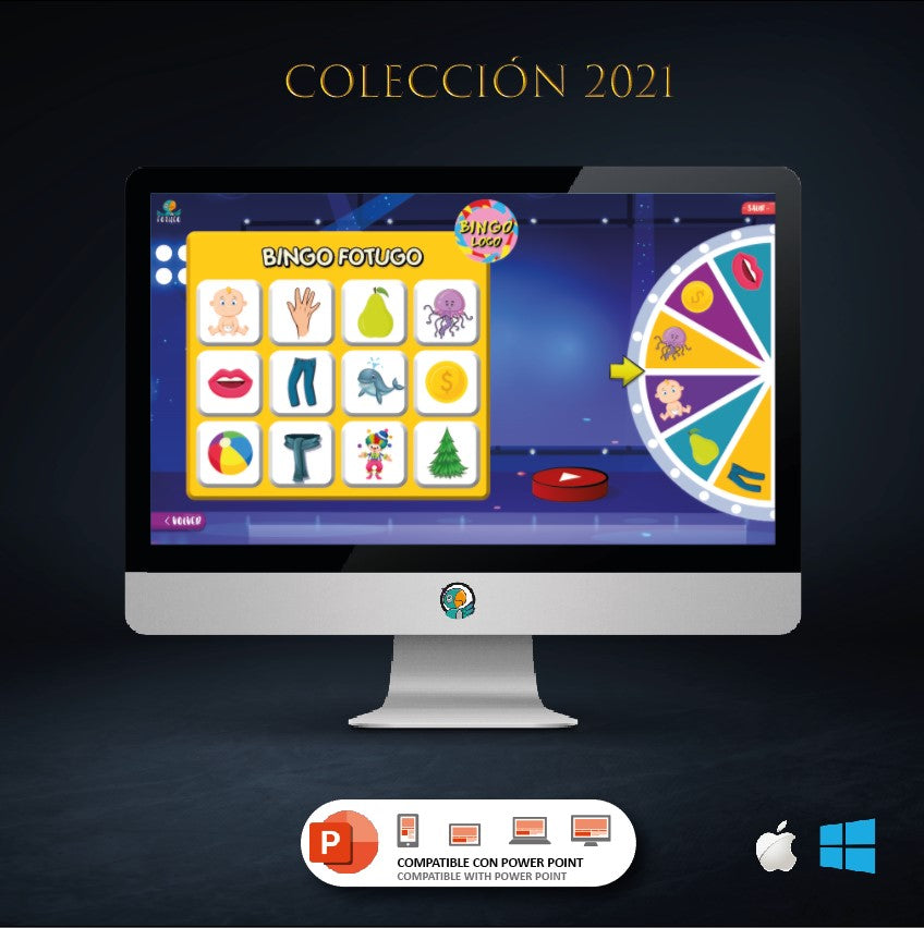 Bingo bilabiales - PPTX/PPSX