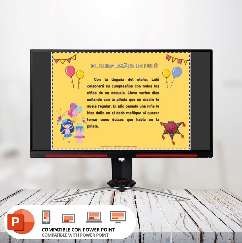 Comprensión lectora 28 - PPSX