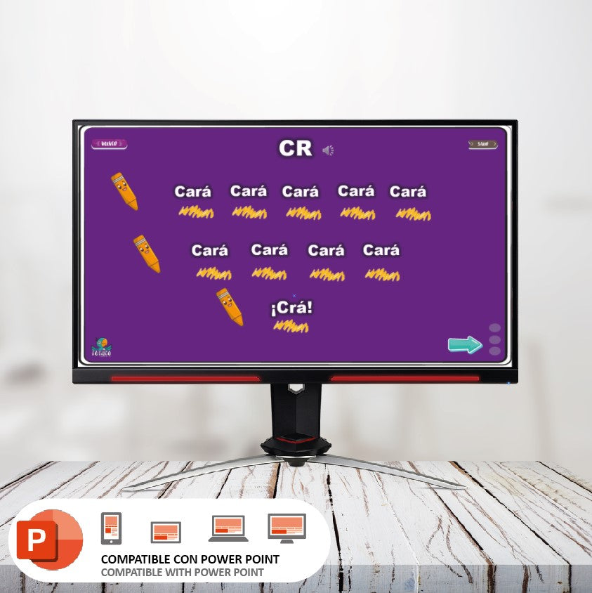 Dífonos consonánticos “CR” 83 - PPTX