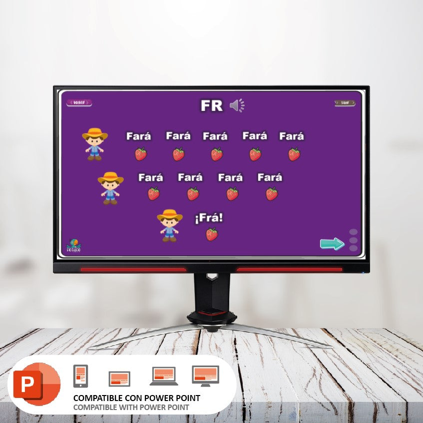 Dífonos consonánticos “FR” 85 - PPTX