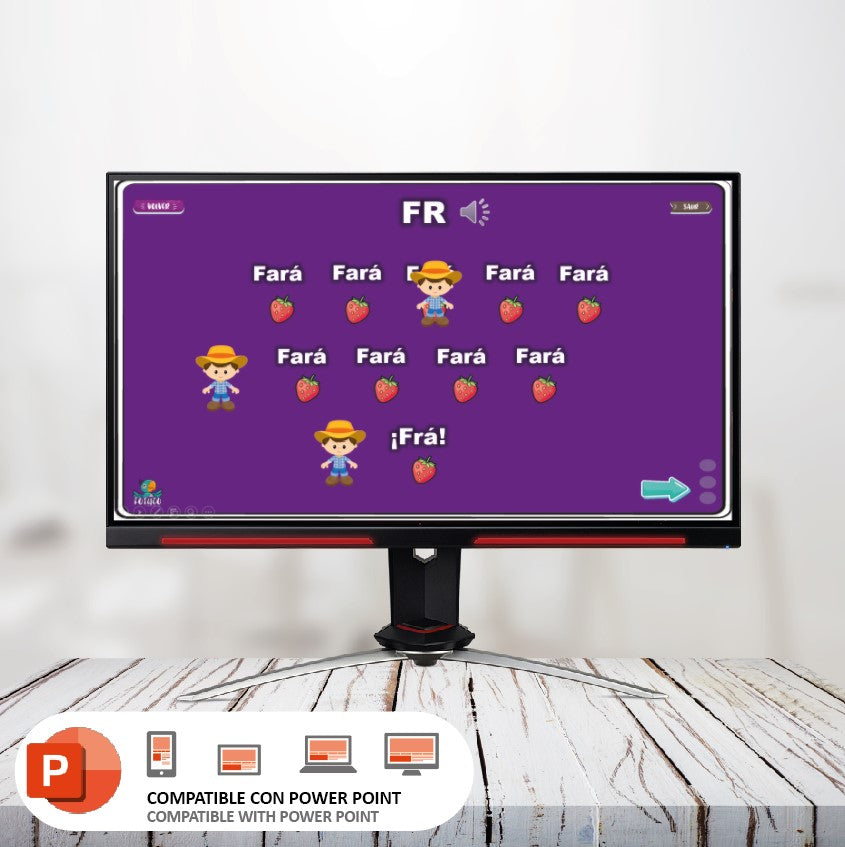 Dífonos consonánticos “FR” 85 - PPTX