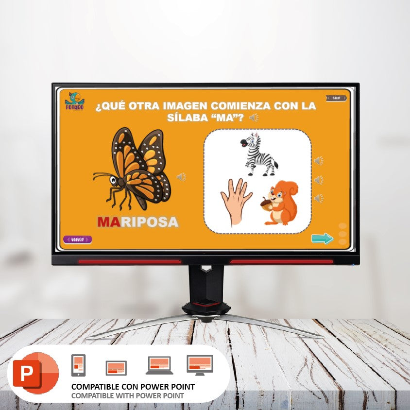 Pareo sílaba inicial 75 - PPSX