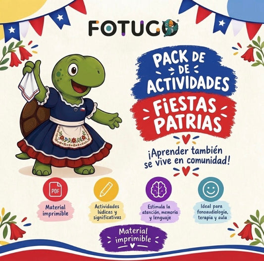 Mega promo de fiestas patrias - 4 Cuadernillos + 7 PDF imprimibles 🇨🇱