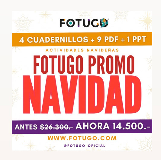 Pack navideño - 14 Productos - CUADERNILLOS / PDF / PPTX
