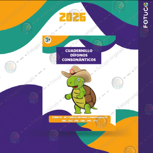 Cuadernillo dífonos consonánticos - TOMO III - /br/, /cr/, /fr/, /gr/, /pr/, /tr/ - PDF