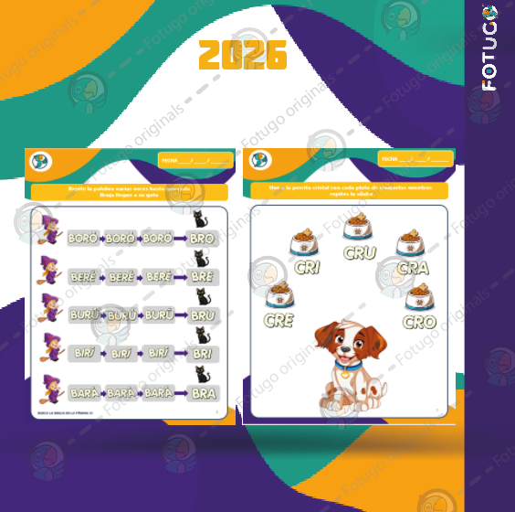 Cuadernillo dífonos consonánticos - TOMO III - /br/, /cr/, /fr/, /gr/, /pr/, /tr/ - PDF