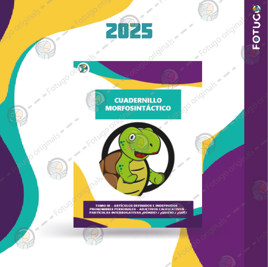 Cuadernillo Nivel Morfosintáctico - TOMO III - PDF