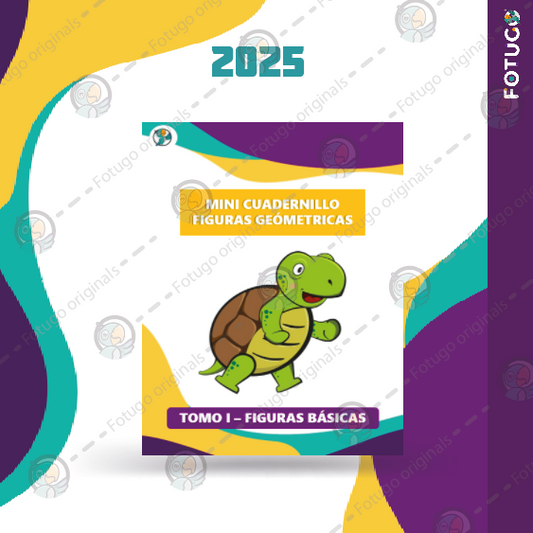 Mini cuadernillo figuras geométricas básicas - TOMO I - PDF
