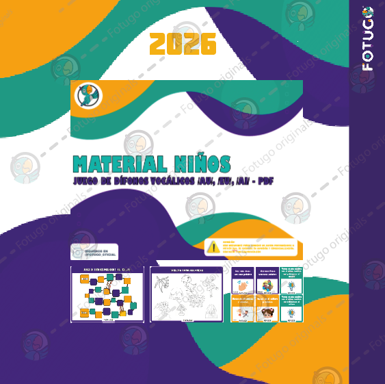 Juego de dífonos vocálicos /AU/, /EU/, /AI/ - PDF