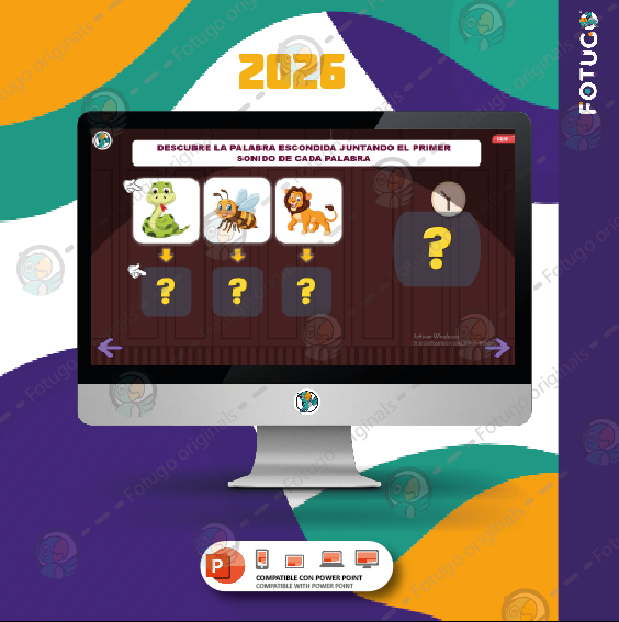 Juego síntesis fonémica III - PPTX