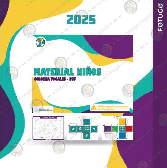 Colorea vocales - PDF