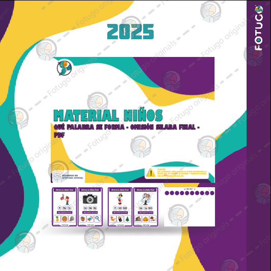 ¿Qué palabra se forma? - Omisión sílaba final - PDF