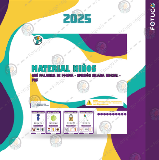 ¿Qué palabra se forma? - Omisión sílaba inicial - PDF