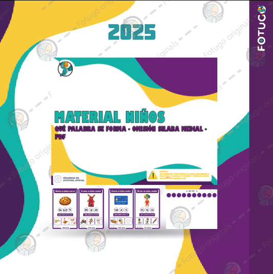 ¿Qué palabra se forma? - Omisión sílaba medial - PDF