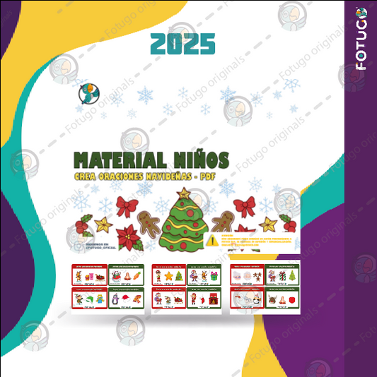 Crea oraciones navideñas - PDF